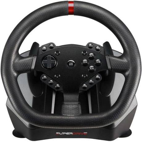 Volant de course - SUPERDRIVE - GS950-X - 900° - Levier de vitesse manuel - 3 pédales - Palettes
