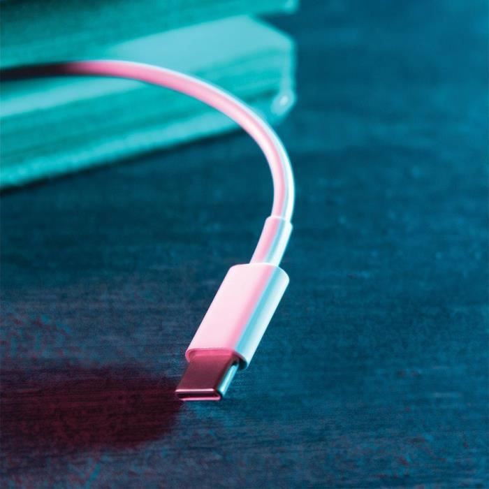 Câble de recharge - SUBSONIC - PS5 - Longueur 3 m - USB-C vers USB-C