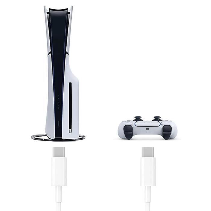 Câble de recharge - SUBSONIC - PS5 - Longueur 3 m - USB-C vers USB-C