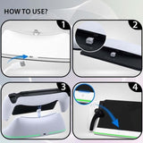 Station de recharge - SUBSONIC - Chargeur PS Portal a LED - Support avec LED RVB - Accessoire PS Portal