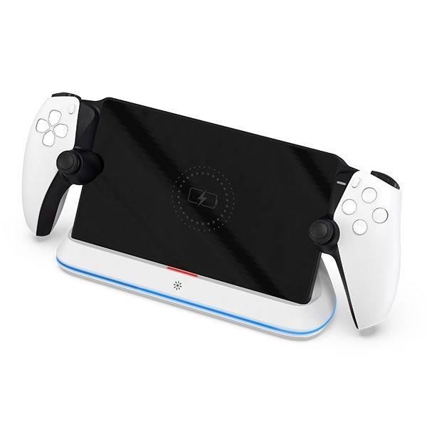 Station de recharge - SUBSONIC - Chargeur PS Portal a LED - Support avec LED RVB - Accessoire PS Portal