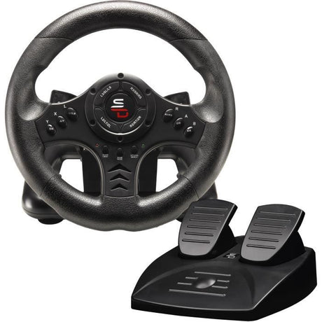 Volant de course - SUPERDRIVE - SV450 - Avec pédalier - Palettes de vitesses - Multi-plateformes