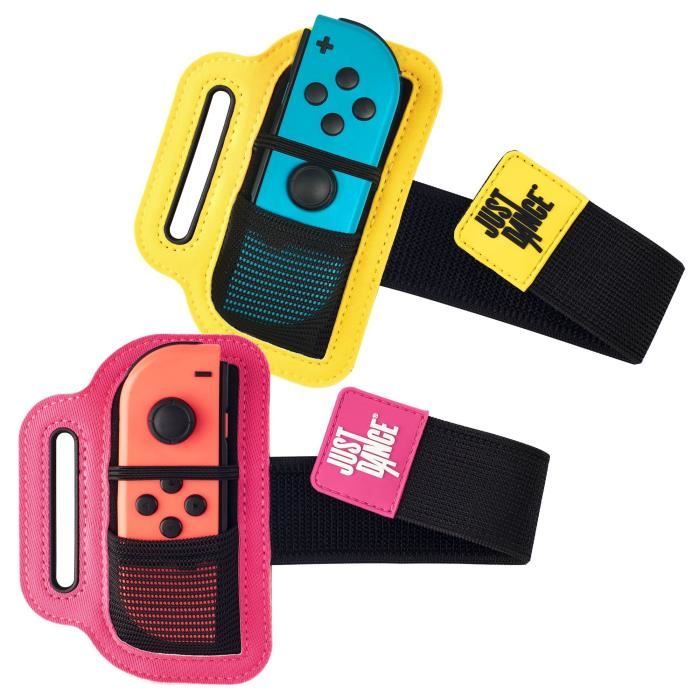 Accessoires Just Dance - SUBSONIC - Dance Straps - Pack de 2 brassards - Pour Joy-Con - Réglables