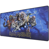 Tapis de souris XXL - SUBSONIC - Iron Maiden - 90 cm x 40 cm - Tapis de bureau gaming - Licence officielle