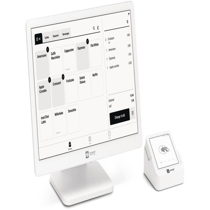 Systeme de Caisse Lite et terminal Solo - SUMUP - POS Lite + Solo card reader