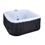 Spa gonflable SUNSPA - AC01 - 157 x 67 cm - 4 places - CarrÈ (LivrÈ avec filtre, cadenas, tapis de sol et couverture)