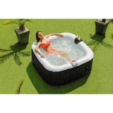 Spa gonflable SUNSPA - AC01 - 157 x 67 cm - 4 places - CarrÈ (LivrÈ avec filtre, cadenas, tapis de sol et couverture)