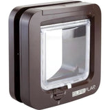 SUREFLAP Chatiere a puce électronique - Marron - 142 mm x 120 mm (Mémorisation d'un maximum de 32 puces)