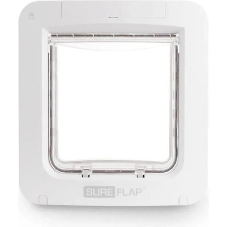 SUREFLAP Grande Chatiere a Puce électronique Connecté - Blanc - 178 mm x 170 mm (Livré sans le Hub)