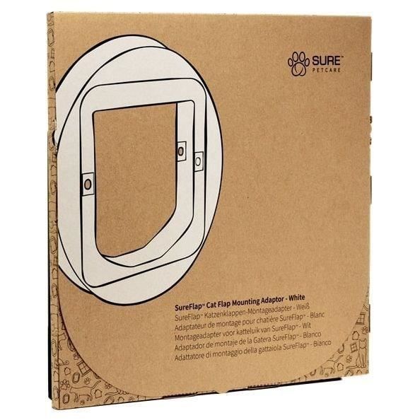 Adaptateur de montage pour chatiere - SUREFLAP - Blanc