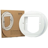 Adaptateur de montage pour chatiere - SUREFLAP - Blanc