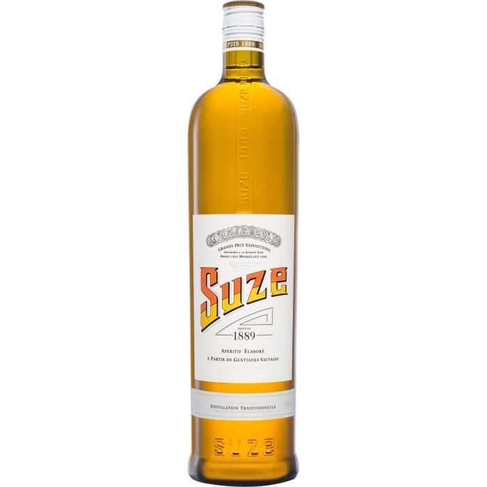 Suze - Liqueur de Gentiane - 15,0% Vol. - 1L