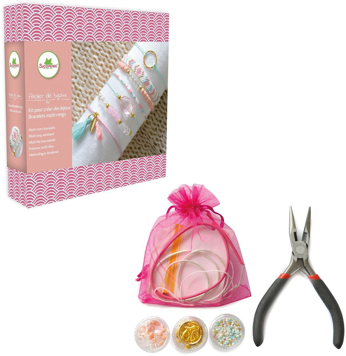 Atelier de bijoux - SYCOMORE - Multirangs - Artdeco - Des 12 ans
