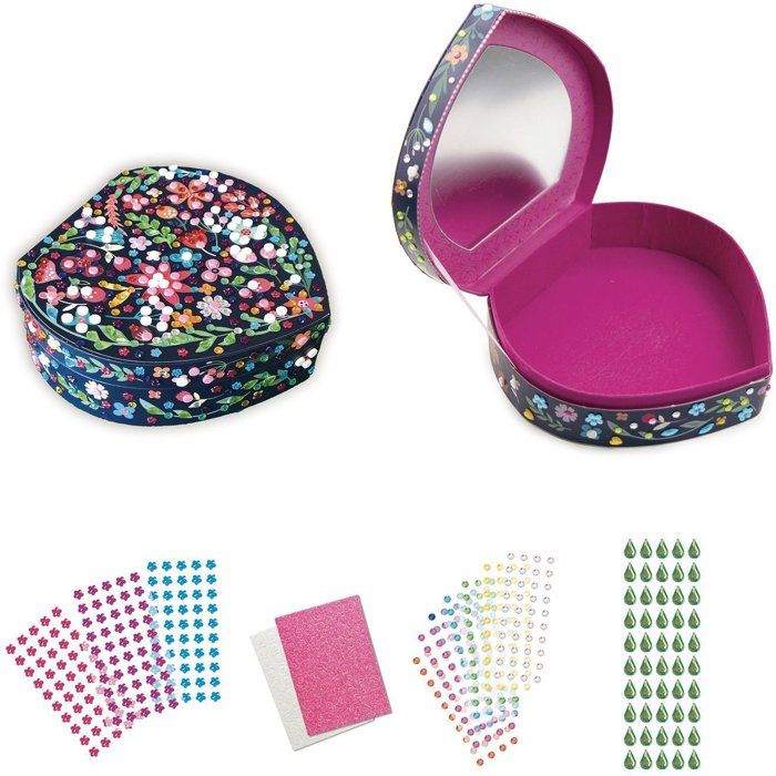 3D Mosaiques - SYCOMORE - Stick'N Fun - Coffret coeur - Des 5 ans