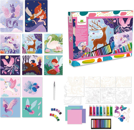 Multi activités XXL - SYCOMORE - Artissimo - Aquarelles pastels acrylique - Des 7 ans