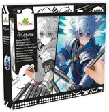 Coffret créatif - SYCOMORE - Layout et marqueurs - Héros guerriers - Des 10 ans
