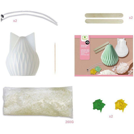 Atelier bougies diamant - SYCOMORE - Make it S - Cire de soja - Des 12 ans