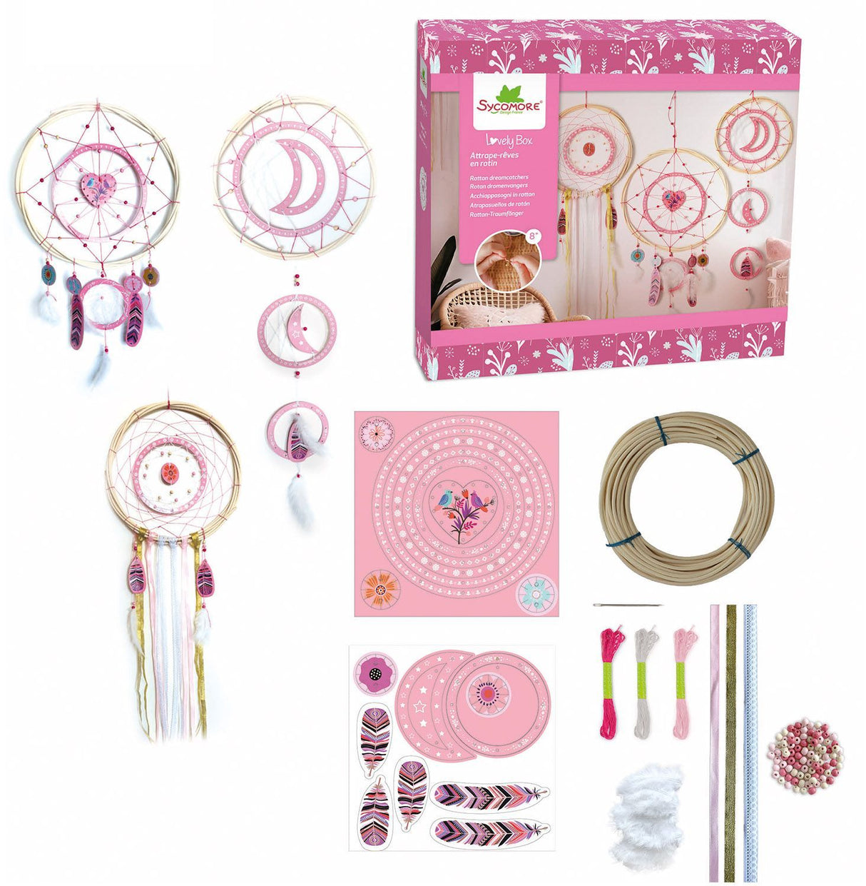 Lovely Box - SYCOMORE - Attrape-reves - Rotin - Des 8 ans