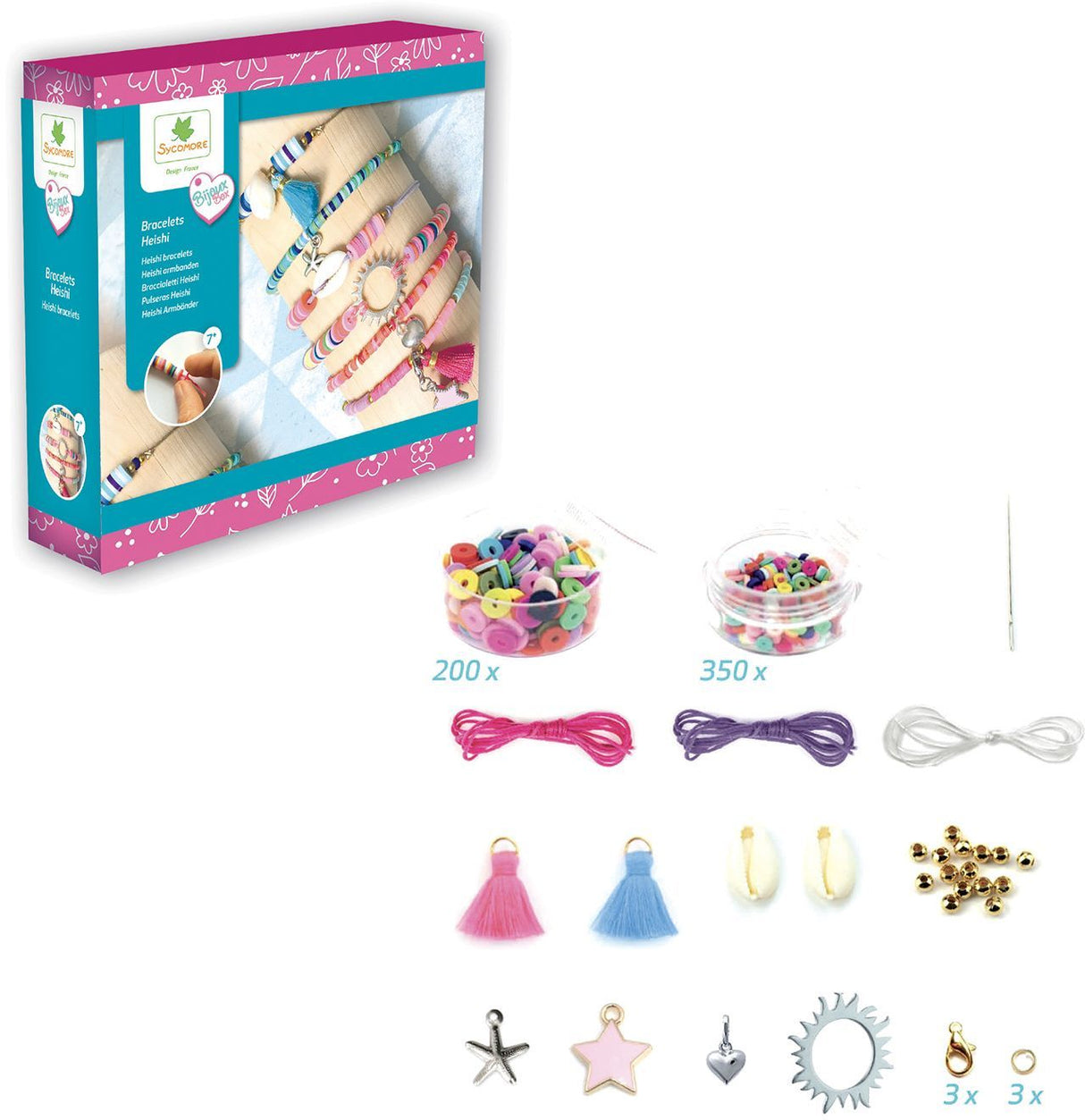 Atelier de bijoux - SYCOMORE - Bracelets Heishi - Des 7 ans