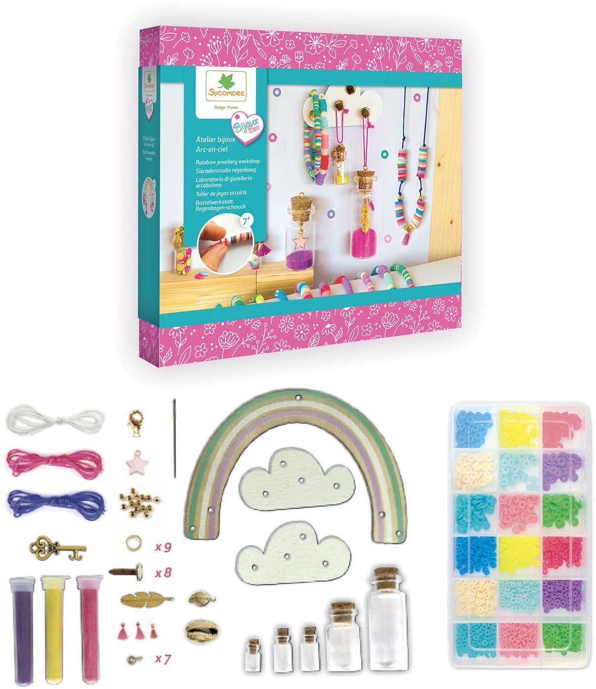 Atelier de bijoux - SYCOMORE - Arc-en-ciel - Des 7 ans