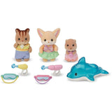 Le trio des bébés a la piscine - Sylvanian Families - 5749