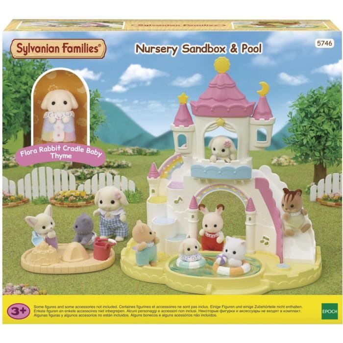 SYLVANIAN FAMILIES 5746 - Le bac a sable et piscine des bÈbÈs