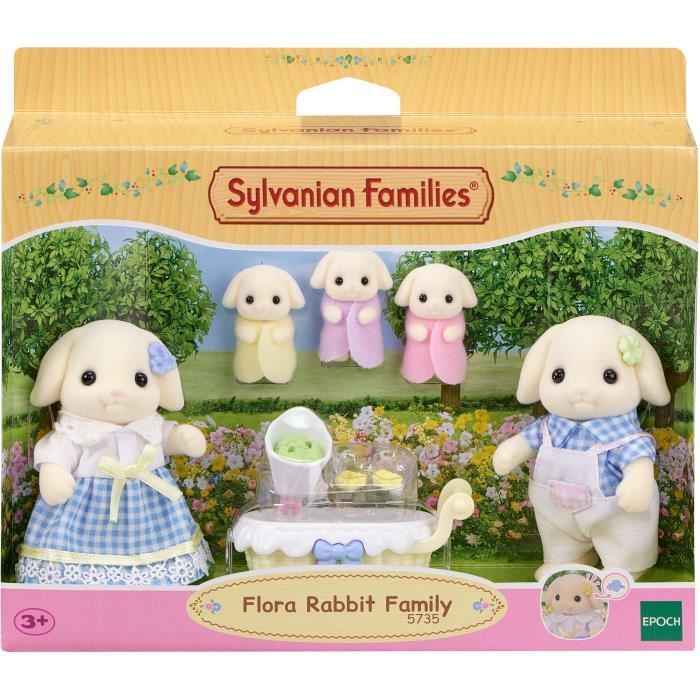 SYLVANIAN FAMILIES 5735 - La famille Lapin Bélier