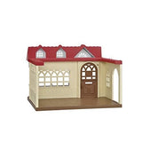 Maison miniature - SYLVANIAN FAMILIES - La Maison Framboise - Pour bébé - Marron - Rouge, marron et beige