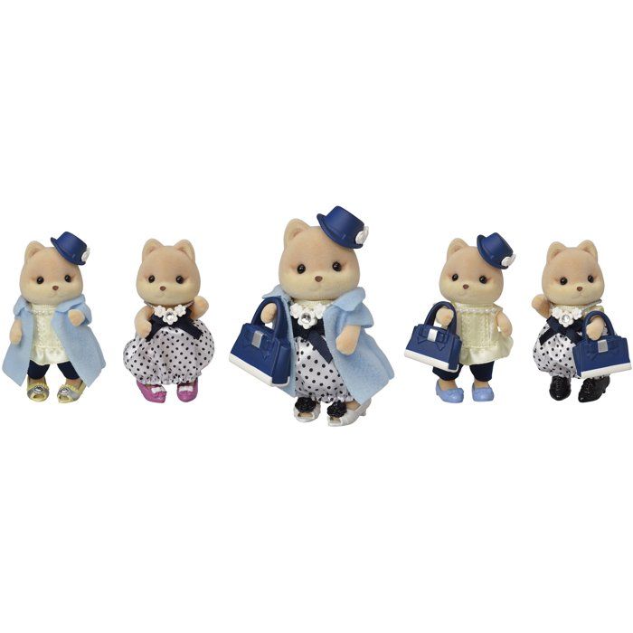 La valisette de mode et grande soeur chien caramel - Sylvanian Families - 5541