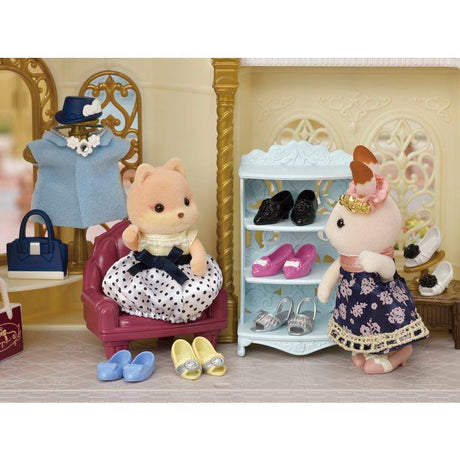 La valisette de mode et grande soeur chien caramel - Sylvanian Families - 5541