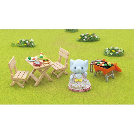 La fille éléphant et son set de pique-nique - Sylvanian Families - 5640