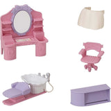 Mini-univers - SYLVANIAN FAMILIES - Salon de coiffure des poneys - Accessoires inclus - Mixte - 3 ans et plus