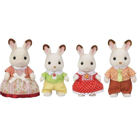 La famille Lapin Chocolat  - Sylvanian Families - 5655