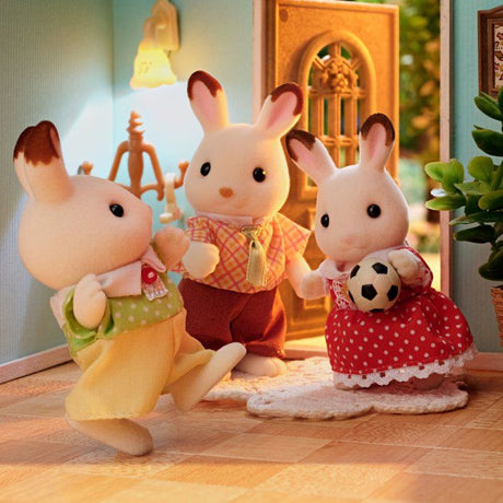 La famille Lapin Chocolat  - Sylvanian Families - 5655