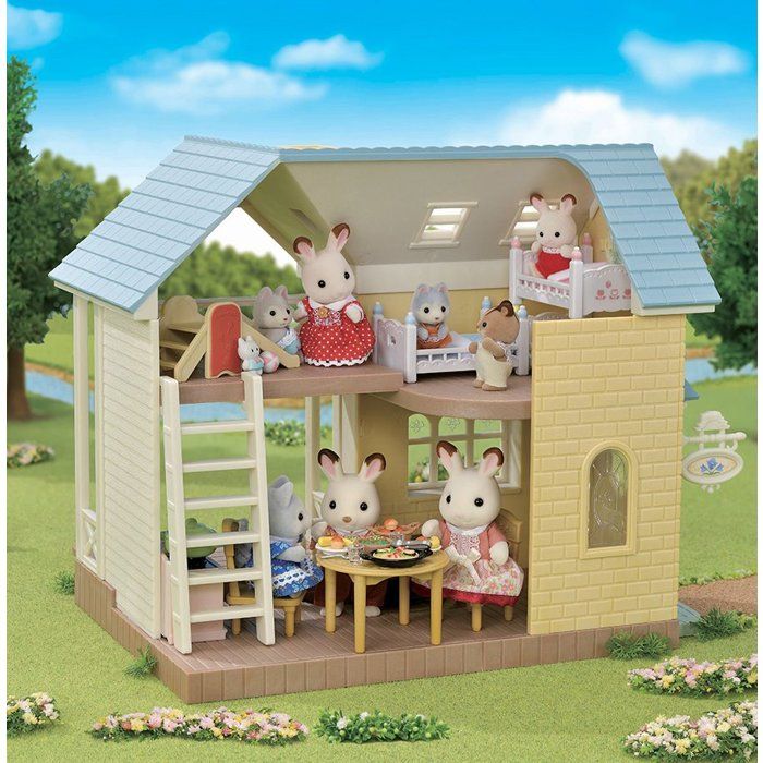 Le cottage au toit bleu - Sylvanian Families - 5671