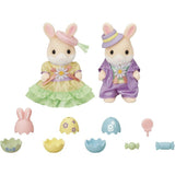 La chasse aux oeufs des freres et soeurs Lapin Marguerite  - Sylvanian Families - 5691