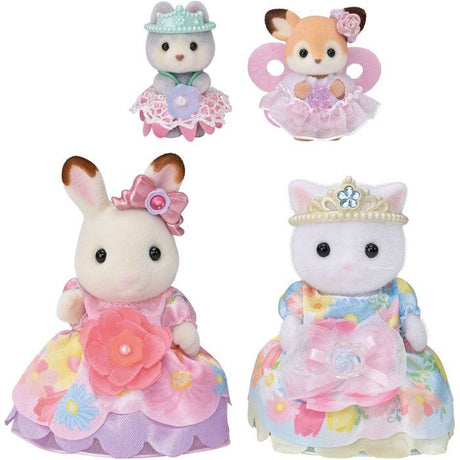 Les princesses en robes a fleurs - Sylvanian Families - 5809