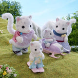 Mini-figurines - SYLVANIAN FAMILIES - La famille Panthere des neiges - Des 3 ans