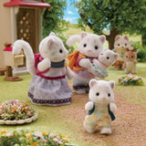 Mini-figurines - SYLVANIAN FAMILIES - La famille Panthere des neiges - Des 3 ans