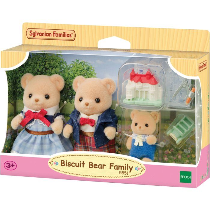 La famille Ours Biscuit - Sylvanian Families - 5851