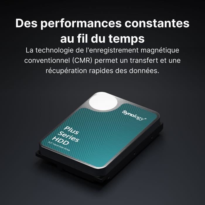 Disque dur interne SYNOLOGY HAT3300-6T - 6 To - SATA 6Gb/s - 5400 tours/min