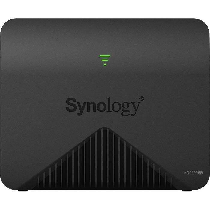 Routeur Mesh sans fil - SYNOLOGY - MR2200ac - WiFi AC - Triple-band - 2200 Mbps (2x AC867 + N400) MU-MIMO WPA3