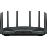 Routeur WiFi 6 Tri band jusqu'a 6,6 Gbit/s - SYNOLOGY - RT6600AX - 6 antennes - Blanc