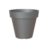 ARTEVASI Pot de fleurs CAPRI - Anthracite - Résistant au gel - 40 x 40 x 34,7 cm - 28,3L