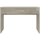 Bureau grand tiroir - MÈlaminÈ chene - 110 x 56 x 81,5 cm