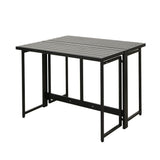 Table de jardin FERRET - Pliante - Métal - 4 personnes - 98 x 80 x 72 cm
