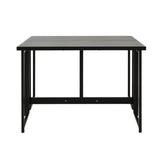 Table de jardin FERRET - Pliante - Métal - 4 personnes - 98 x 80 x 72 cm