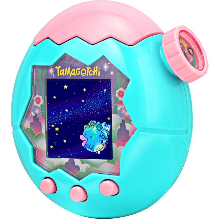 Tamagotchi - BANDAI - Tamagotchi Paradise - Modele Foret - Animal Virtuel a élever - Tamagotchi avec molette de Zoom - 43424