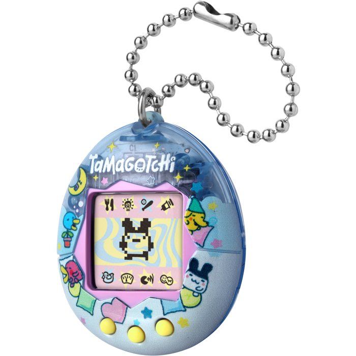 Tamagotchi - BANDAI - Tamagotchi original - Tama Sleeping - Animal électronique virtuel avec écran couleur, 3 boutons et jeux
