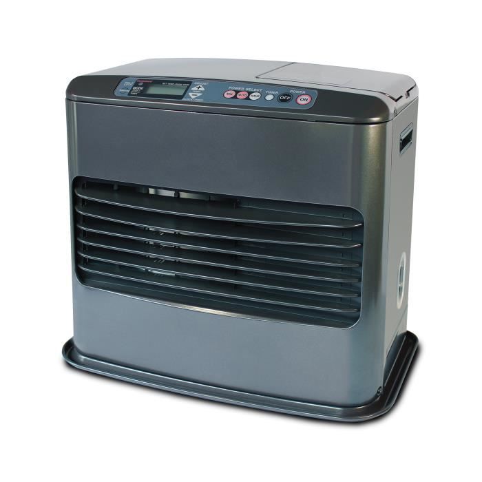 Poele a pétrole électronique - TOSAI SRE 4602 - 4600W  Réservoir 7L  Programmable